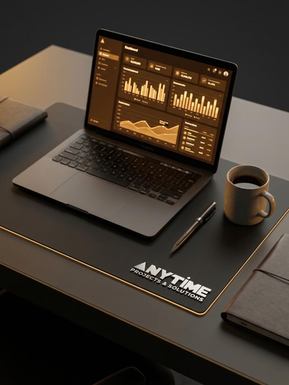 Financial reporting dashboard and payroll operations for an Anytime Projects franchise